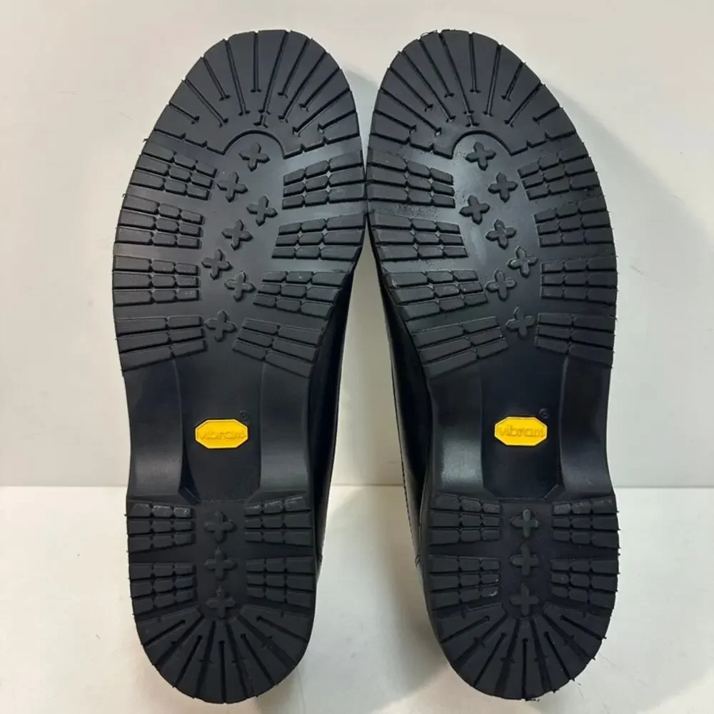 FULL RESOLE Alden 817 Black Moc Toe Oxford Vibram Cape Cod Derby USA 13 Wide EE